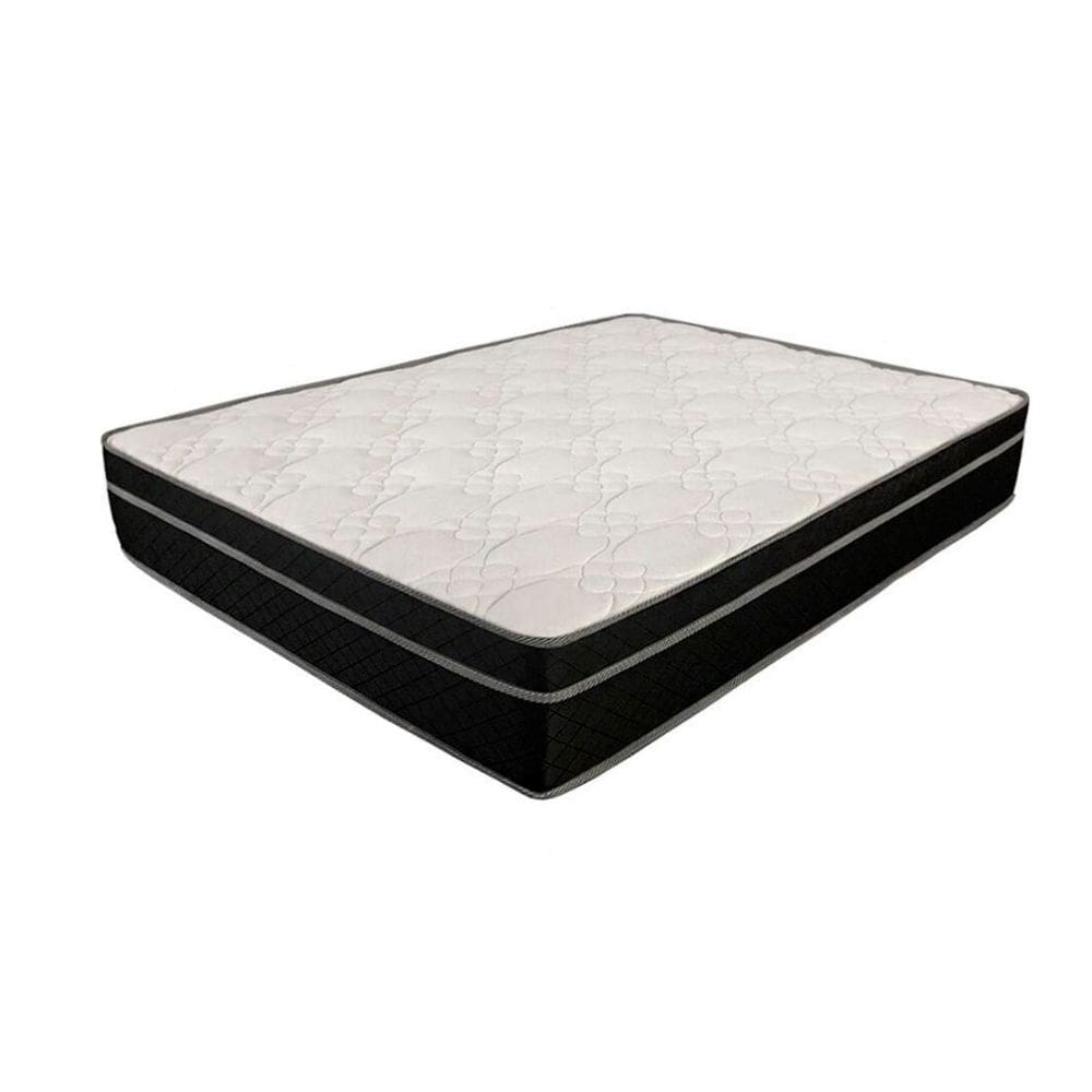 Colchão Casal Paris de Molas Ensacadas Preto 26x138x188