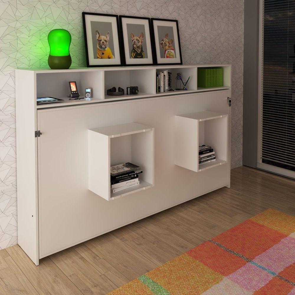 Cama Articulada Horizontal Solteiro CM8020 Tecnomobili Branco