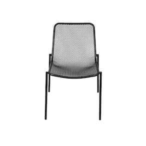 Cadeira Una sem Braço Or Design Preto