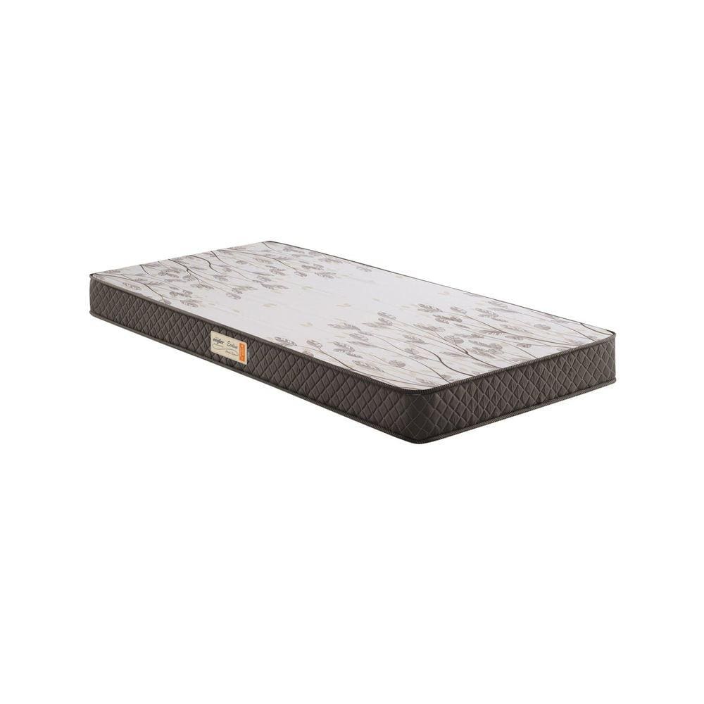 Colchão Solteiro Ecoflex Espuma D26 Liso 78x188x12cm Marrom
