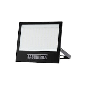 Refletor Taschibra TR LED 150W Preto Bivolt 6500K Luz Branca
