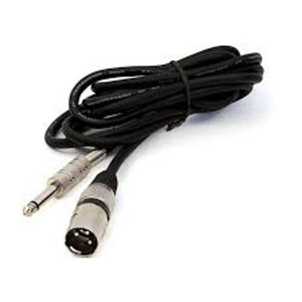 Cabo P10 Mono X Xlr Macho 3 Metros Fg Tec Cabos