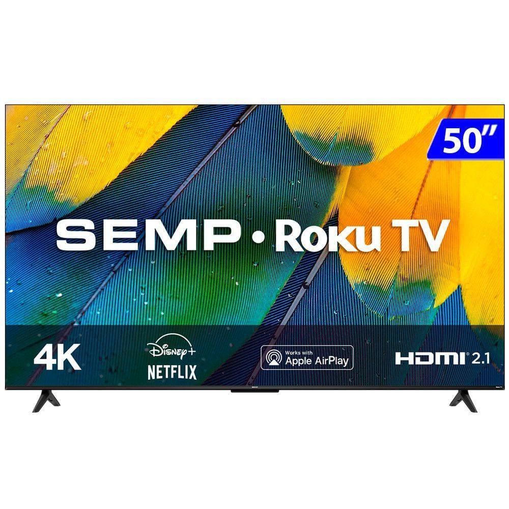 Smart Tv K Uhd D Led Semp Rk Va Wi Fi Hdmi Usb Ponto