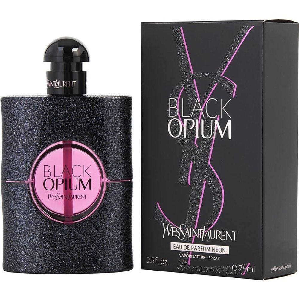 Perfume Feminino Black Opium Neon Yves Saint Laurent Eau De Parfum Spray 75 Ml