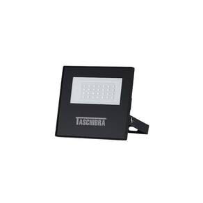 Refletor Taschibra TR LED Slim 30W Preto Bivolt Luz Verde