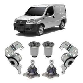 Kit Pivô + Bucha Suspensão Dianteira Doblo 2003 2004 2005 06