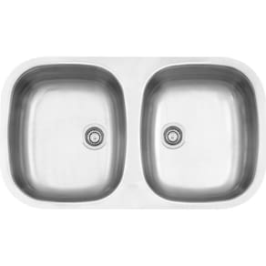 Cuba Dupla Inox Acetinado 77X40Cm 34Bl Tramontina 94030102