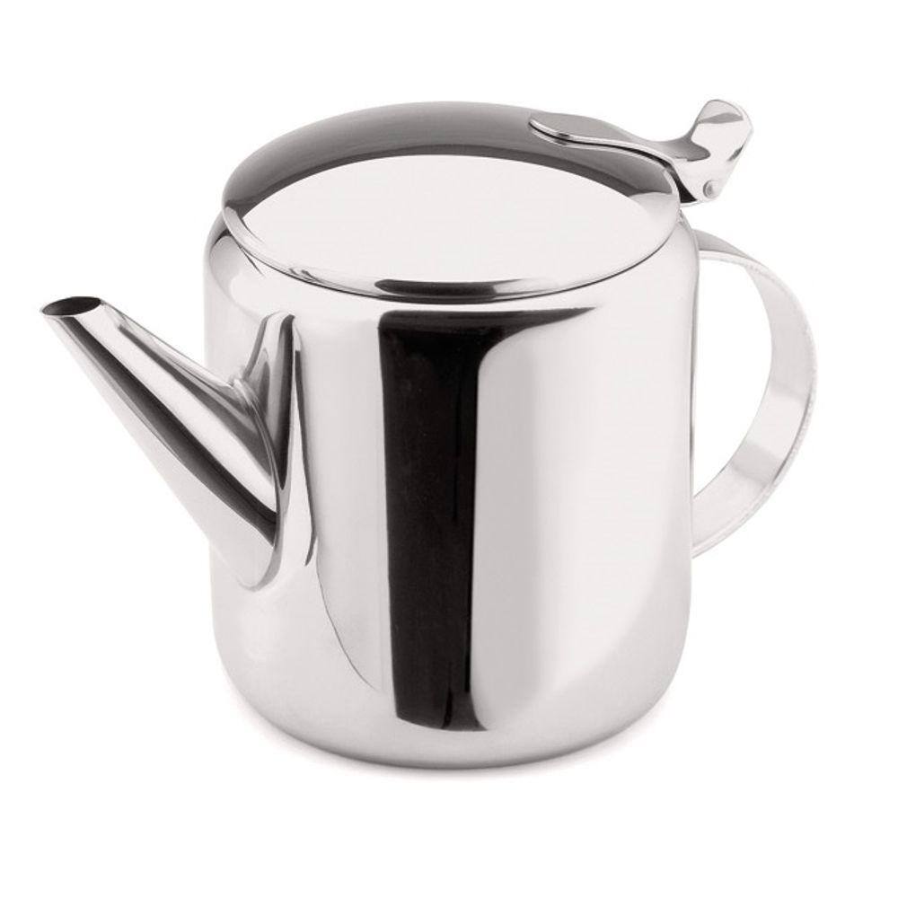 Bule Chaleira com Bico 700 Ml Baixo 9,8 Cm Forma Inox