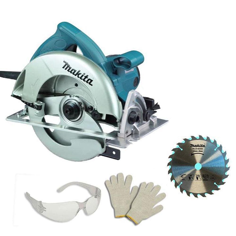 Serra Circular 7.1/4 1800W Makita 5007N 220V + Acessórios