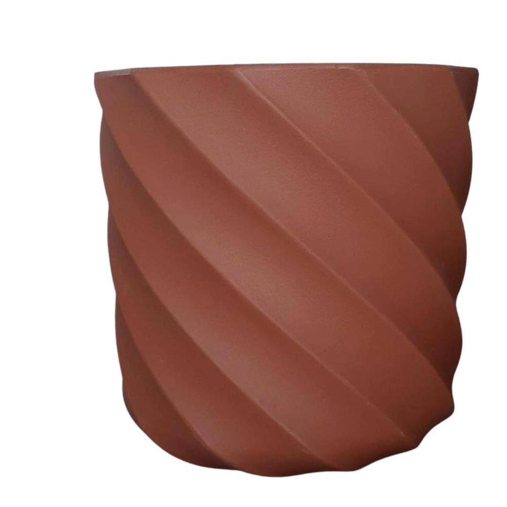 Vaso Para Plantas Marrom Maragogi 35Cm Café - Afort