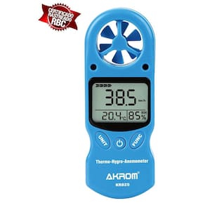 Termo Higro Anemômetro Com Certificado De Calibração - Kr825