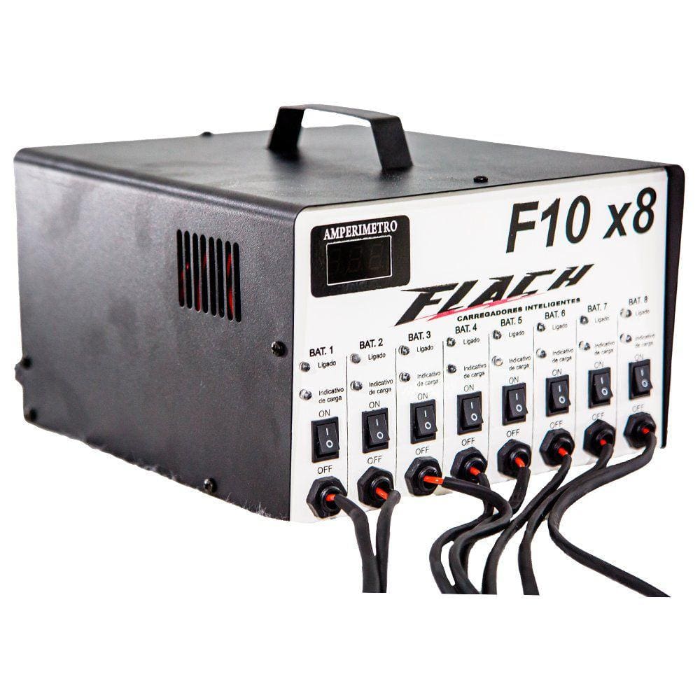 Carregador de Baterias Inteligente F10x8 - 12v