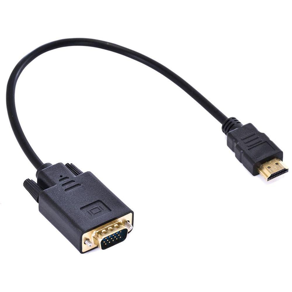 Cabo Hdmi para Vga Macho 30cm