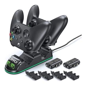 Carregador Controle Xbox One Series S E X +2 Baterias 800Mah