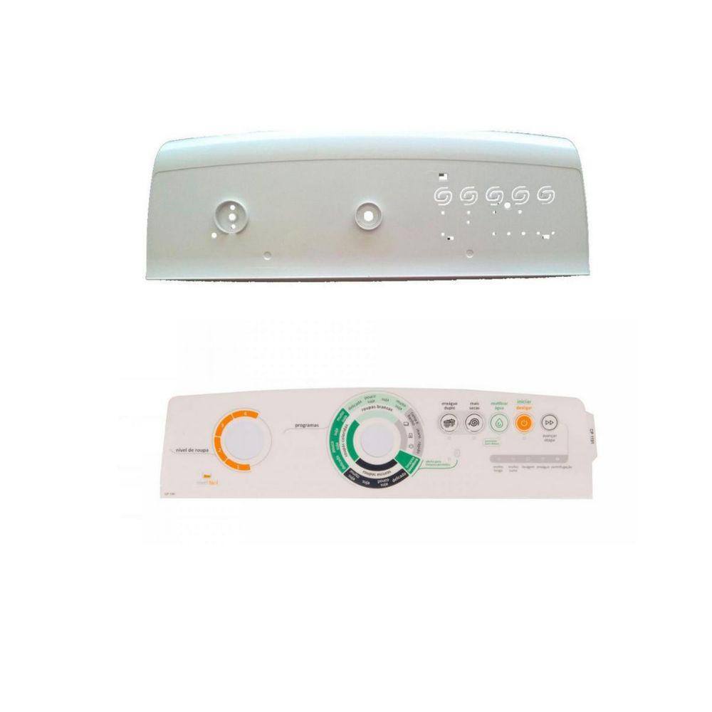 Console Painel + Adesivo Lavadora Consul Facilite W10338751