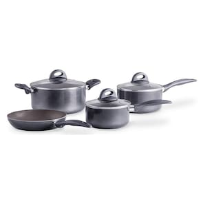 Jogo De Panelas 04 Peças Ceramic Life Smartplus Cinza Brinox