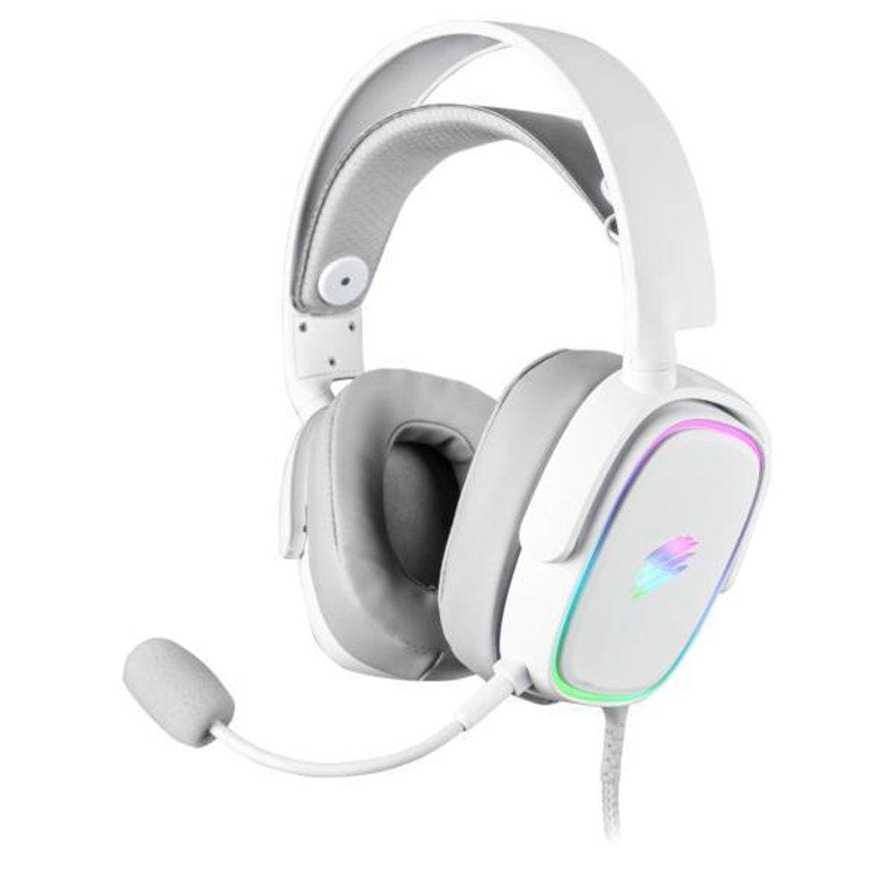 Headset Gamer Oex Zion 7.1 Branco Hs415