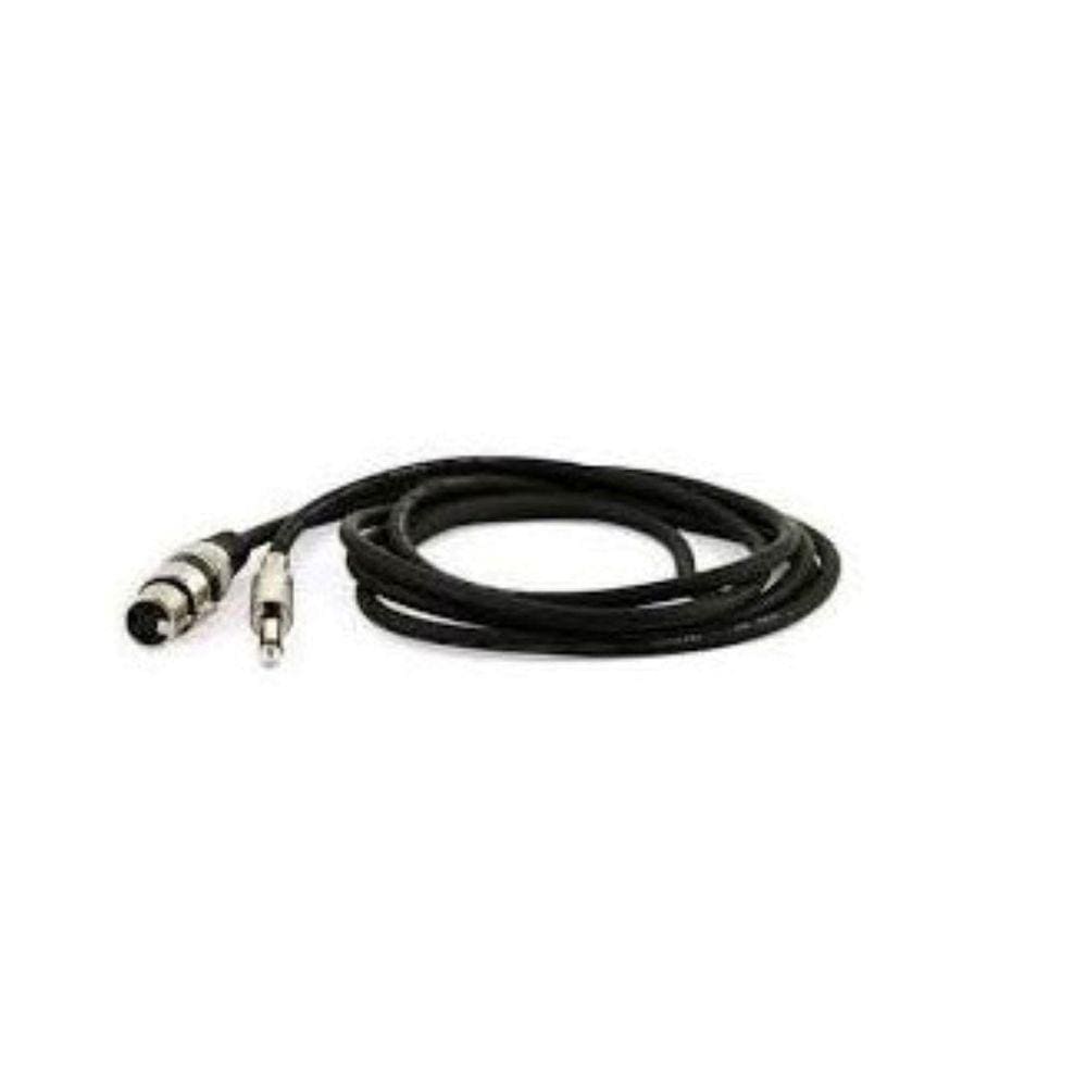 Cabo Para Microfone Mono P10 X Xlr Canon Fêmea 8 Metros
