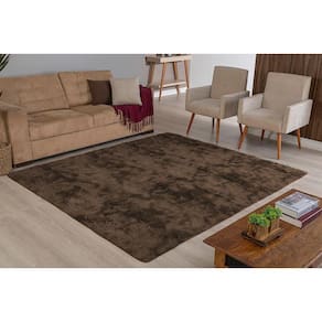 Tapete Felpudo Anti-Derrapante 2M X 1,50M Tabaco Mesclado