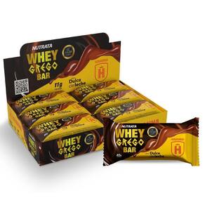 Whey Grego Bar  12Un De 40G  Dulce De Leche Havanna Nutrata