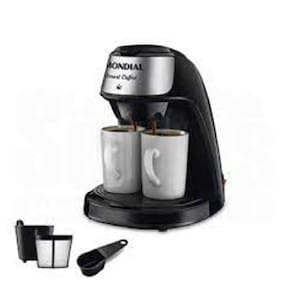 Cafeteira Elétrica Mondial Smart Coffee Com 2 Xícaras Preto