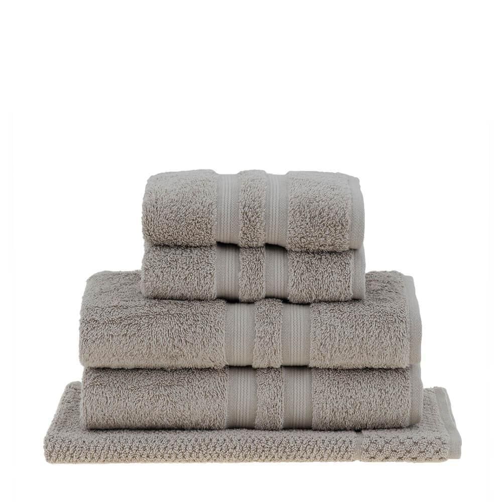 Jogo De Toalhas Banho Algodão Egípcio Bege Com 5 Buddemeyer