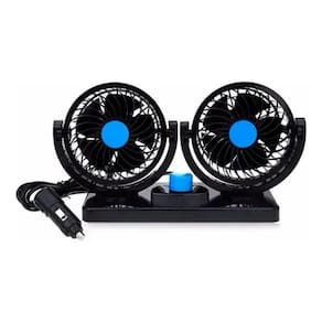 Ventilador Duplo Automotivo Carro 12V Potente