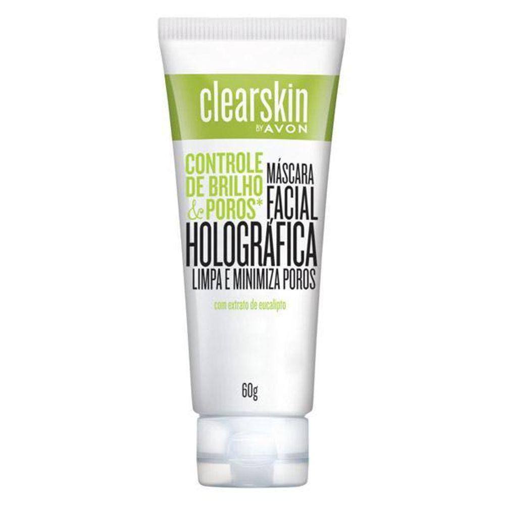 Avon - Clearskin Máscara Facial Holográfica 60G