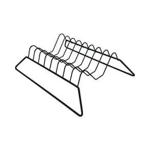 Organizador De Pratos Vertical Preto 990607 Bel Fix