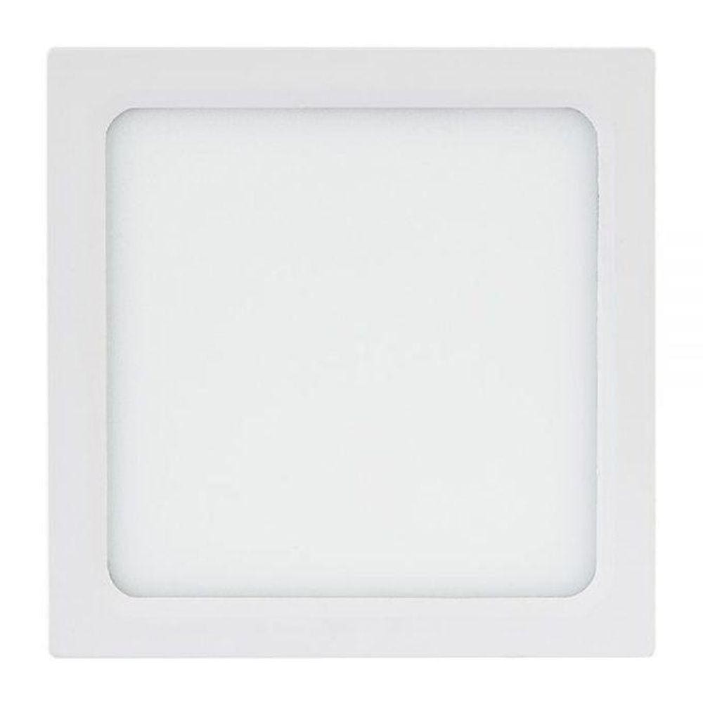 Luminária Led Quadrada Sobrepor 28,5Cm 6500K 24W Brilia