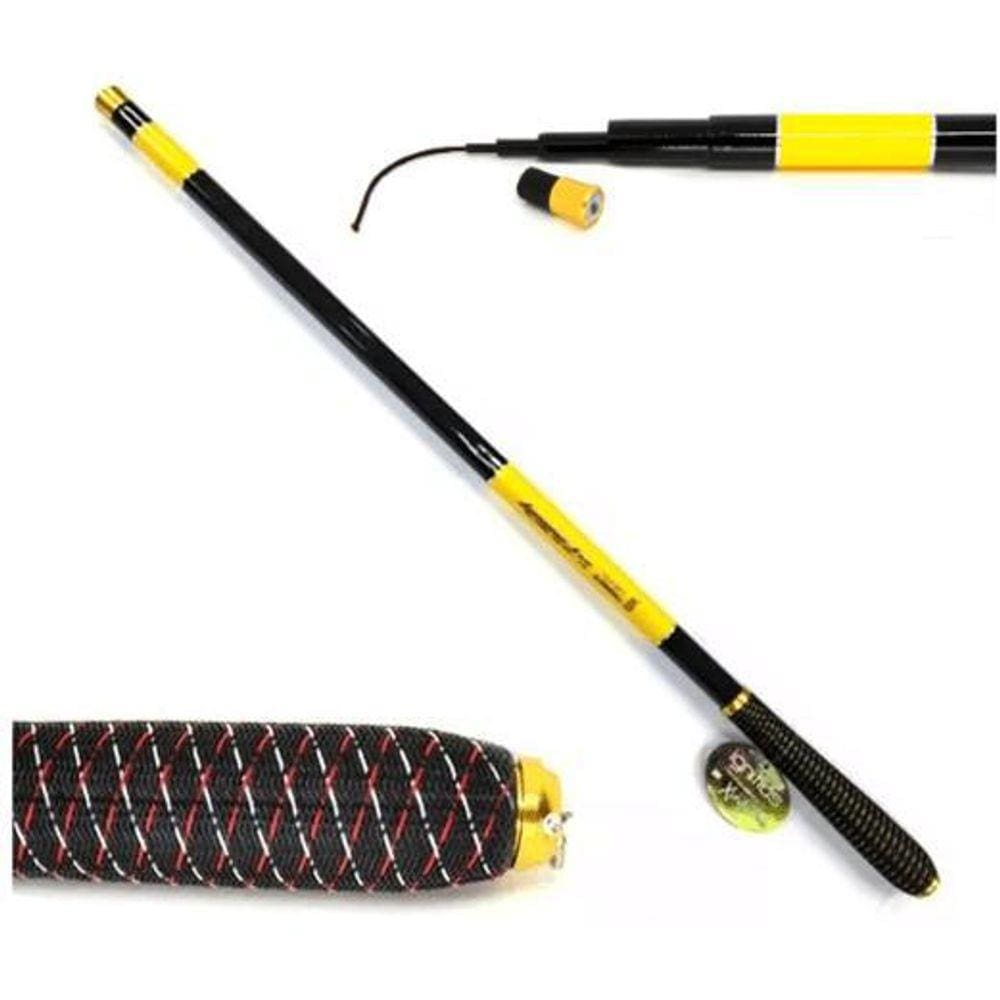 Vara Pesca Telescopica Fibra Carbono 4,50Mt Ignitius Xingu
