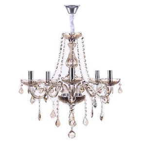 Lustre Maria Thereza para 5 Lâmpadas - Champagne