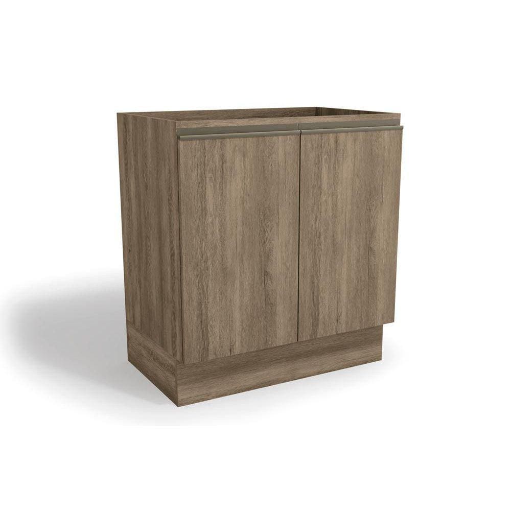 Módulo Cozinha Kappesberg Maxxi   G744 2 Portas s/ Tampo Nogal