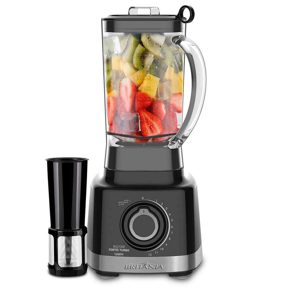 Liquidificador Britânia Blq1300P Fortis Turbo 1200W 3L 220V