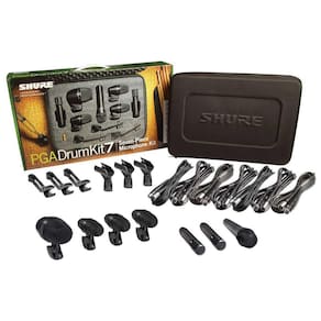 Kit De Microfones Shure Pga Drum Kit 7 Para Bateria
