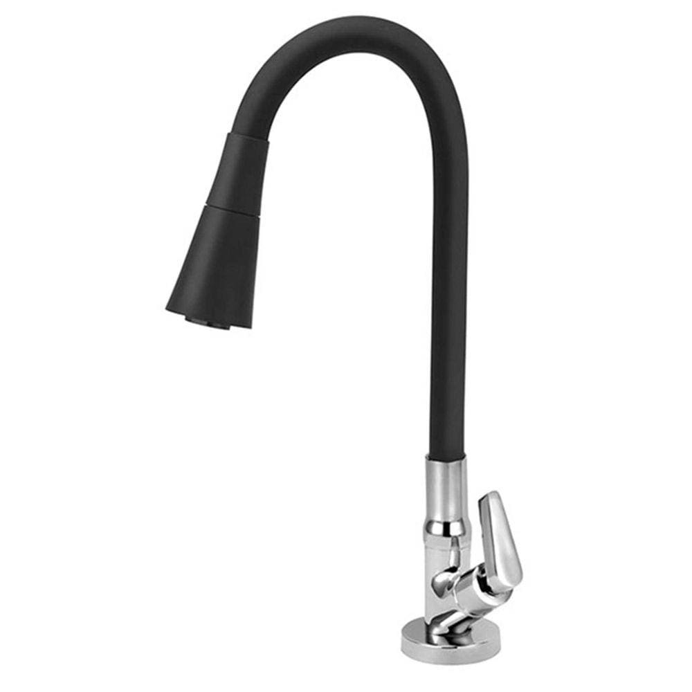 Torneira Gourmet Mesa Mangueira Preta Silicone Forusi