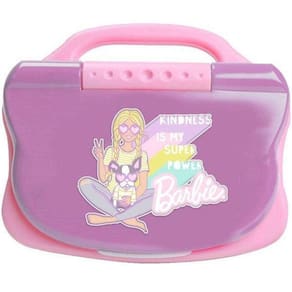 Laptop Infantil Charm Tech Barbie Bilingue Candide 1853