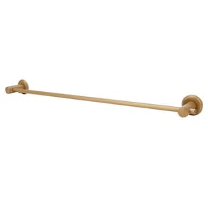 Porta Toalha Barra Metal Inox Gold/Dourado Banheiro Parede