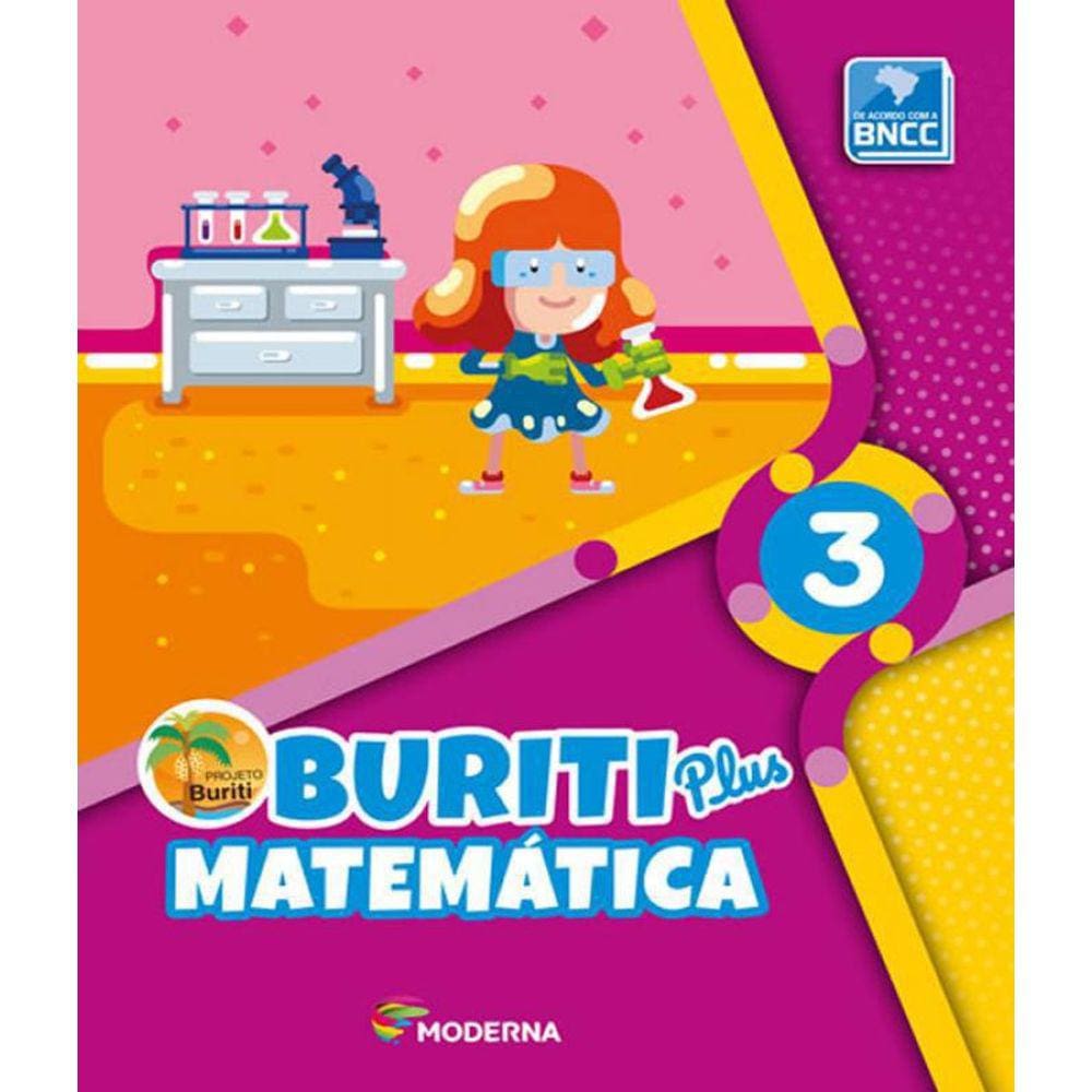 Livro Projeto Buriti Plus - Matematica - 3 Ano - Ef I
