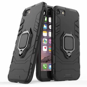 Capa Case Capinha iPhöne 7 8 - Protetora Anti Impacto Queda Armor Militar Anel e Base