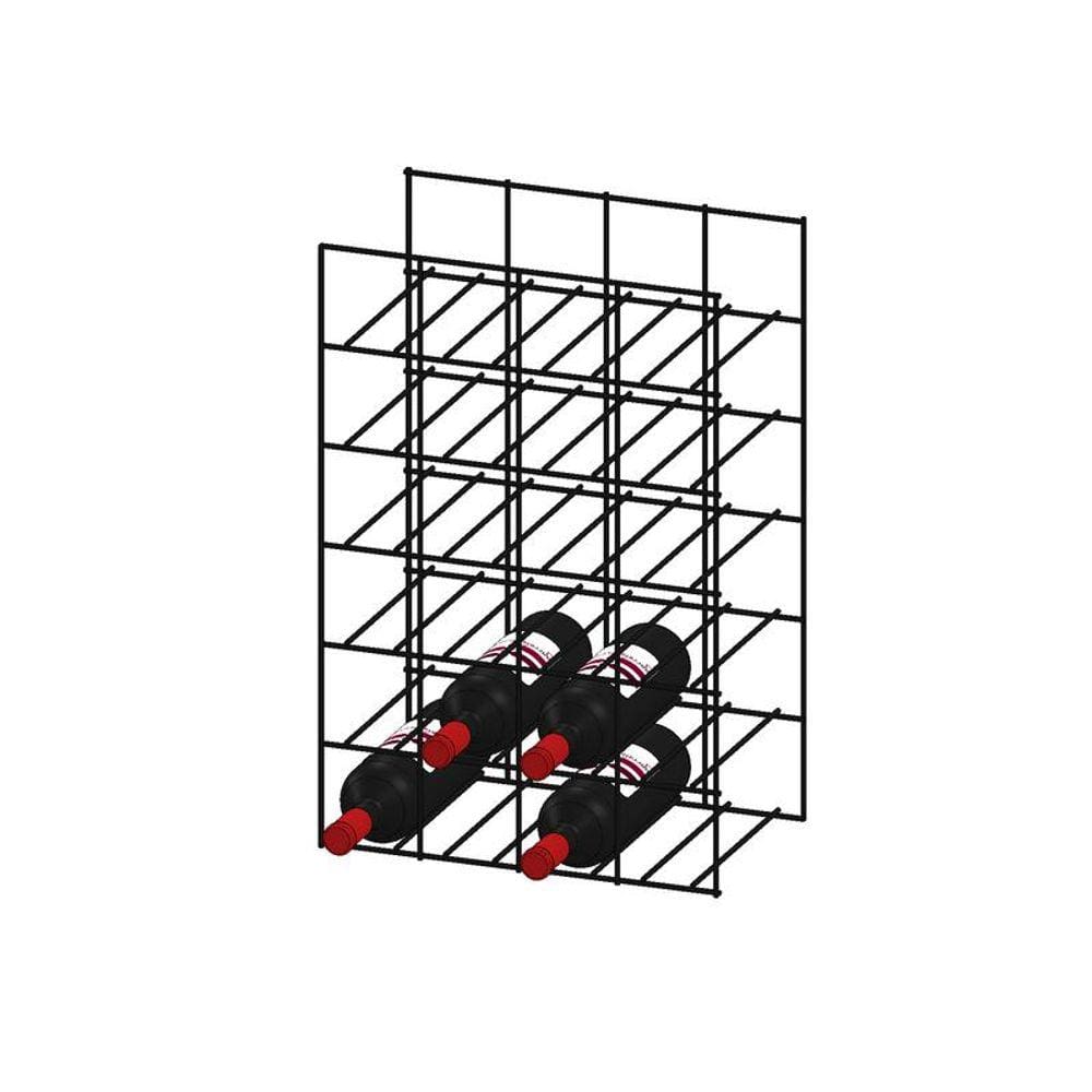 Adega Tipo Nicho Aramado Para 24 Garrafas Mod. 4L X 6A