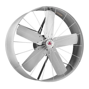 Exaustor Industrial Silencioso 60 Cm Cinza 220 V 1/3 Hp