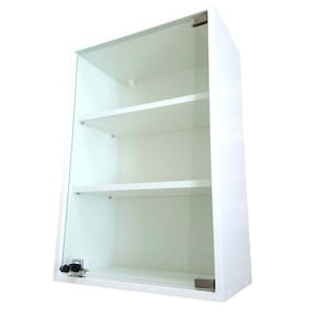 Vitrine Suspensa Expositor Fechadura Porta Vidro Temperado