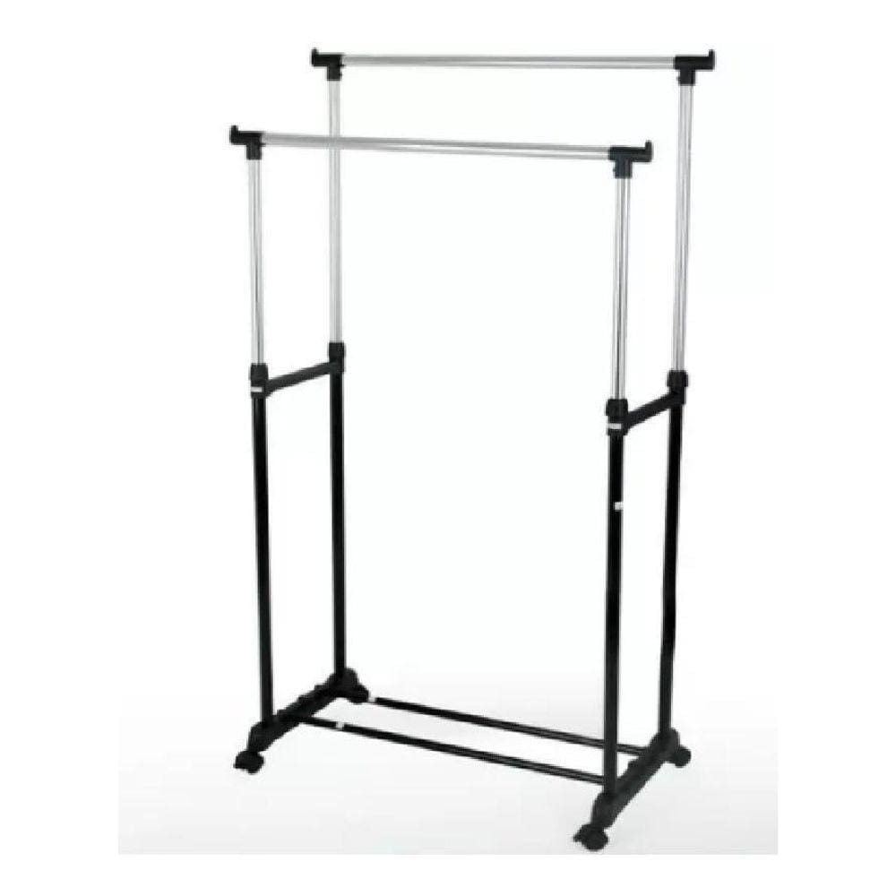 Arara Dupla Com Sapateira Em Aço Inox Profissional