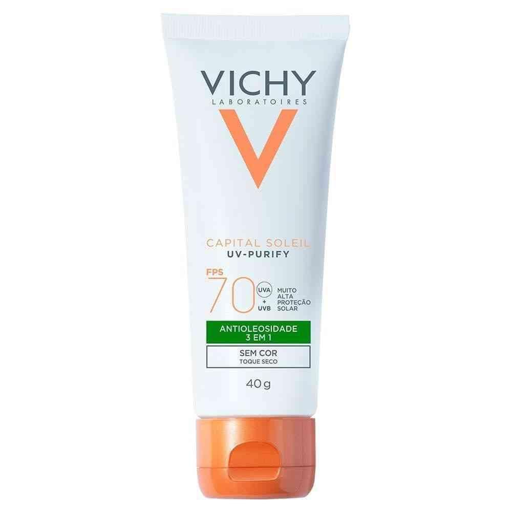 Vichy Capital Solei Uv-Purify Fps 70 40G Sem Cor