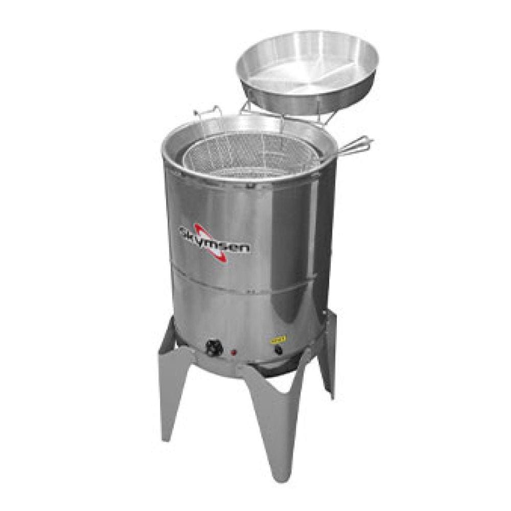 Fritadeira Elétrica Água e Óleo Skysem 5000W 24 Litros Inox FC 220v