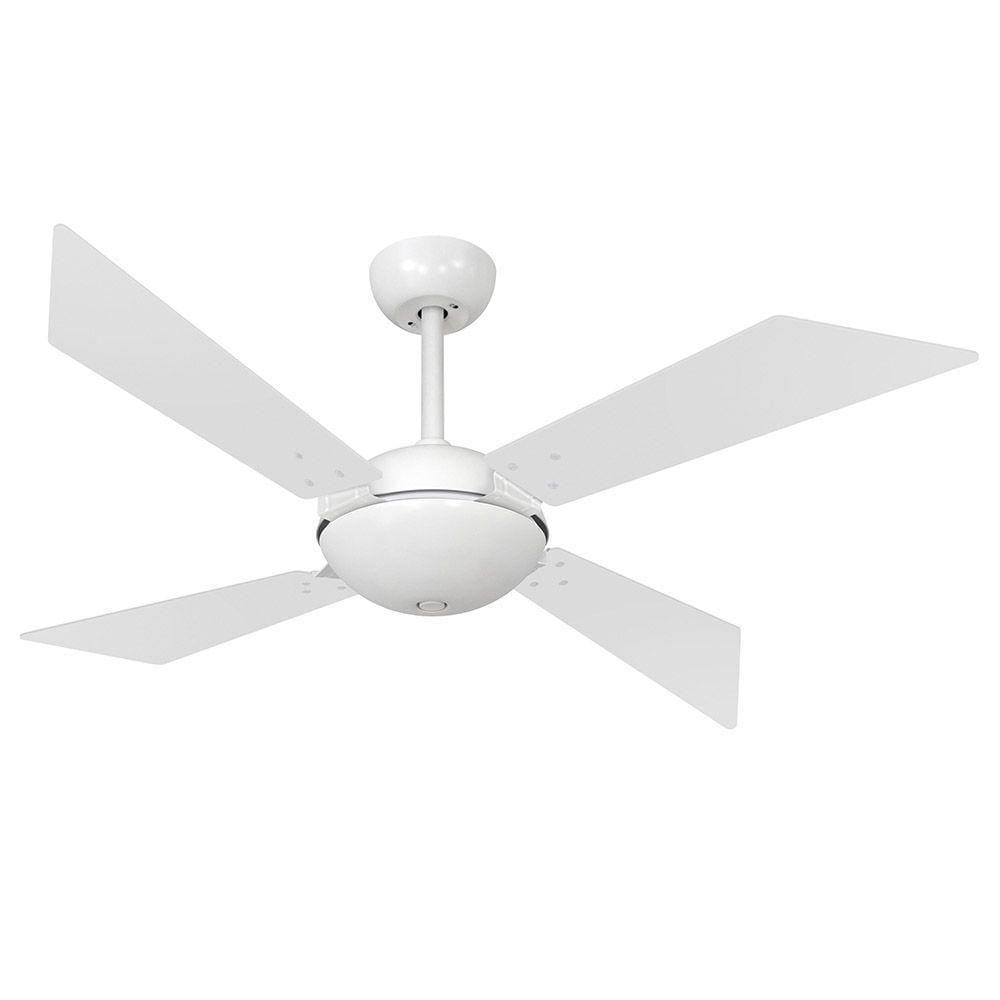 Ventilador De Teto Volare Branco Tech Office 4 Pás - 220V