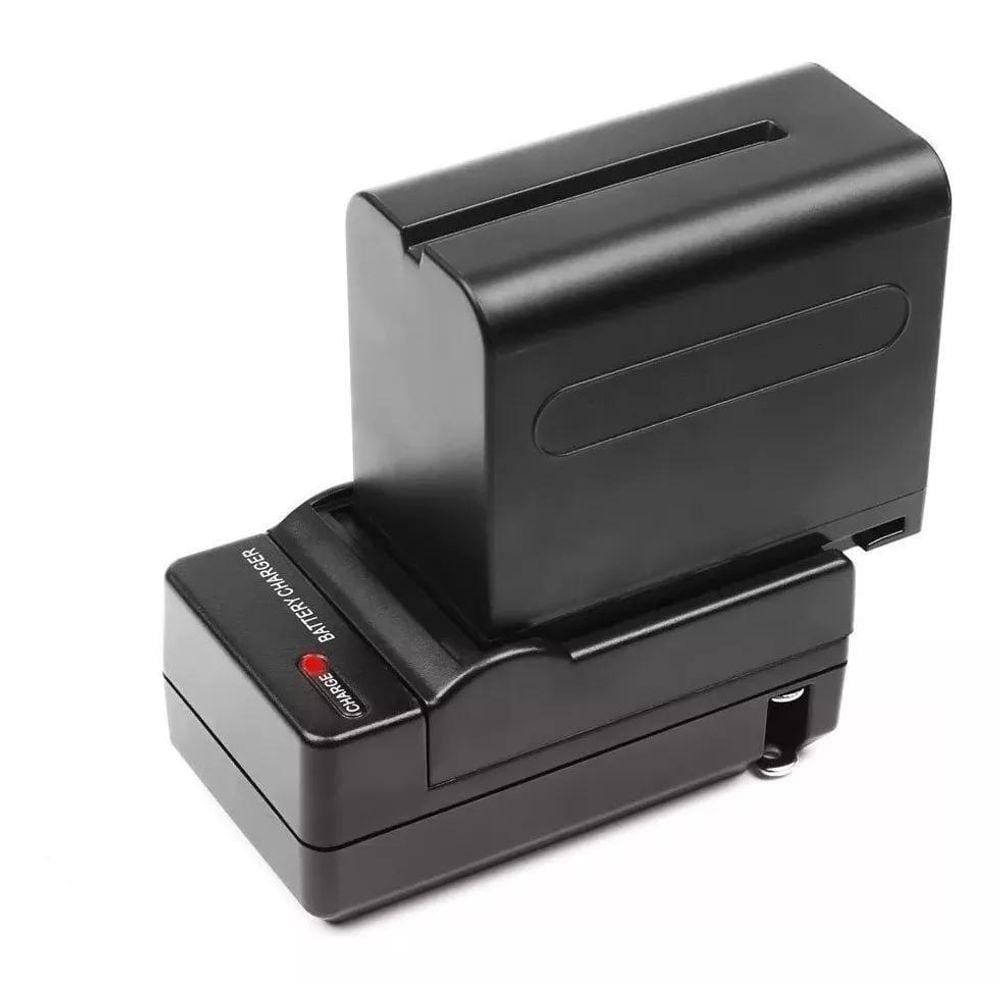 Bateria Np-F970 7200Mah + 01 Carregador Np F970