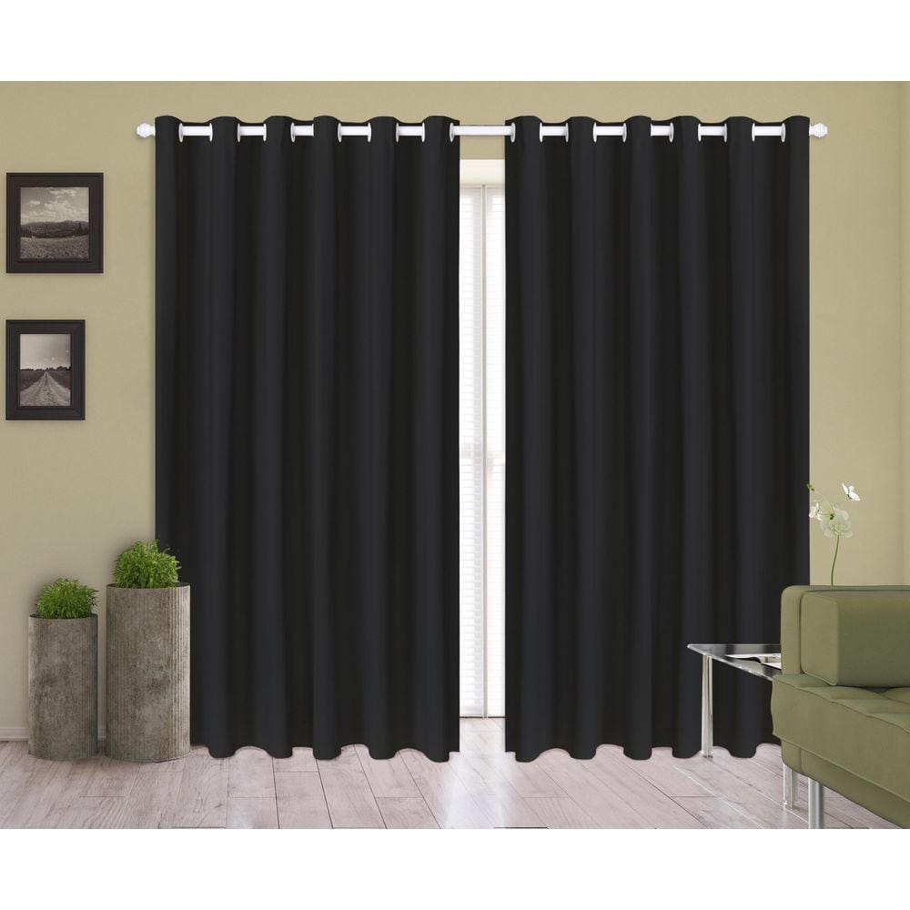 Cortina Corta Luz 2,50M X 2,20M 100% Blackout Pvc Preto