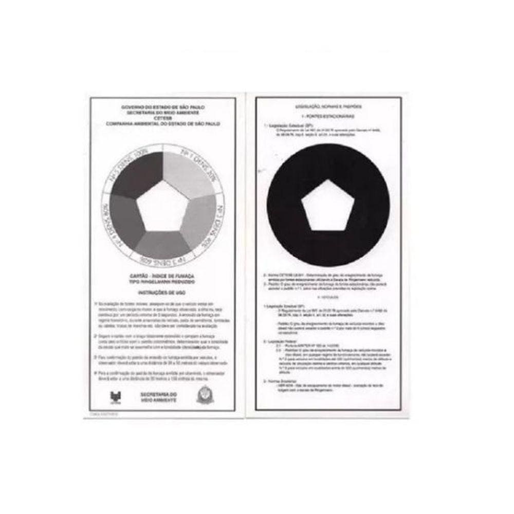 Escala De Ringelmann - Kit 10 Unidades